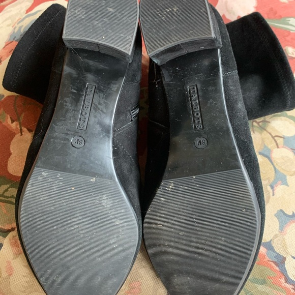 Talbots Pardo Boots Black Suede Size 8 - Picture 6 of 7